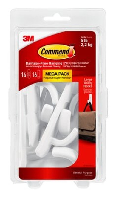 Command™ Large Utility Hook Mega Pack 17003-MPES