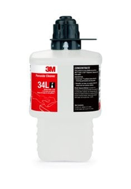 3M™ Peroxide Cleaner Concentrate 34L, Gray Cap, 2 Liter, 6 Bottles/Case