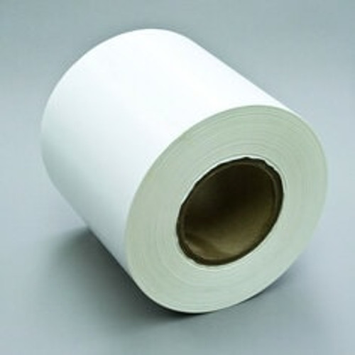 3M™ Tamper Evident Label Material 7613T, White Destructible Vinyl, 6 in
x 1668 ft, 1 Roll/Case