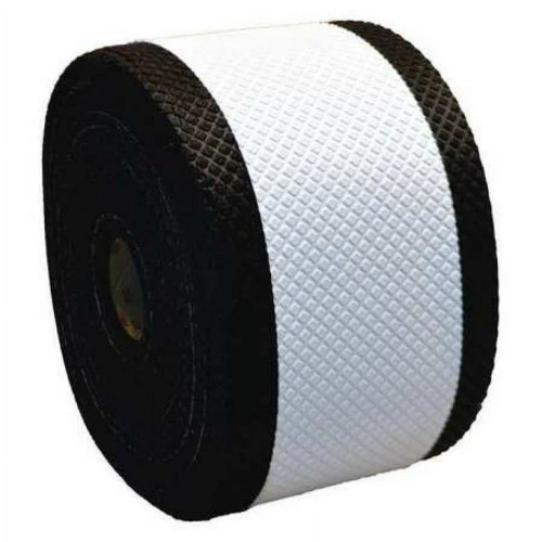 7100193199 3M Stamark High Performance Contrast Tape A380I-5ES, White/Black, 12in x 50 yd, 1.5 in right black border