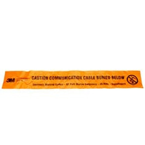 3M™ Electronic Marking System (EMS) Warning Tape 7901-XT, Orange, 12 in, Telco, 500 ft, 1 Box/Case