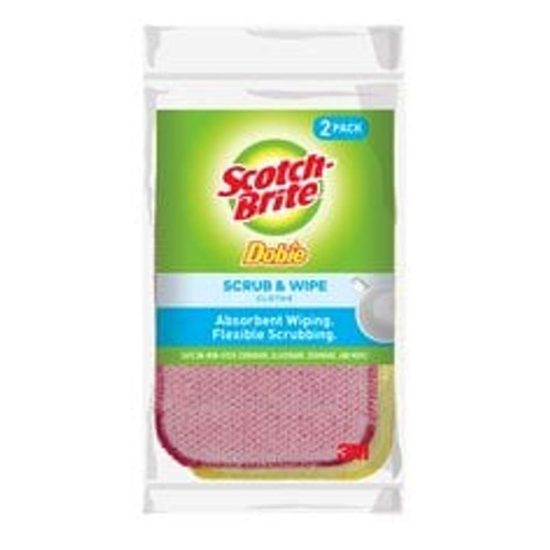 Scotch-Brite® Dobie™ Scrub & Wipe Cloth 9057-2, 12/2