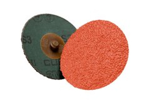 3M™ Cubitron™ II Roloc™ Fibre Disc 987C, 36+, TR, 1-1/2 in, Die R150S,
50/Carton, 500 ea/Case
