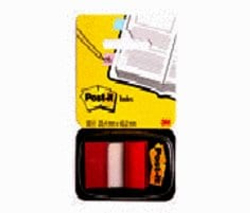 Post-it® Flags 680-1 (36) 1 in x 1.7 in (25,4 mm x 43,2 mm) Red
50/dispenser