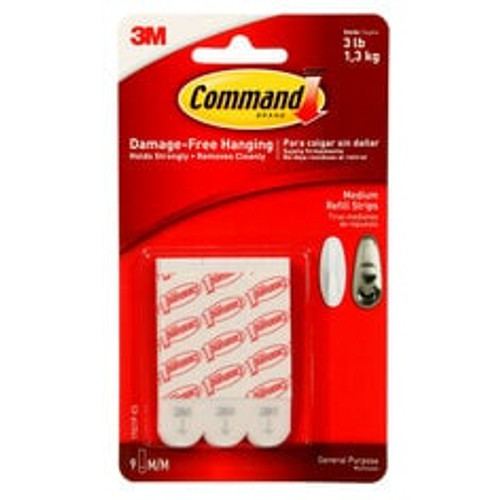 Command™ Medium Refill Strips 17021P-ES