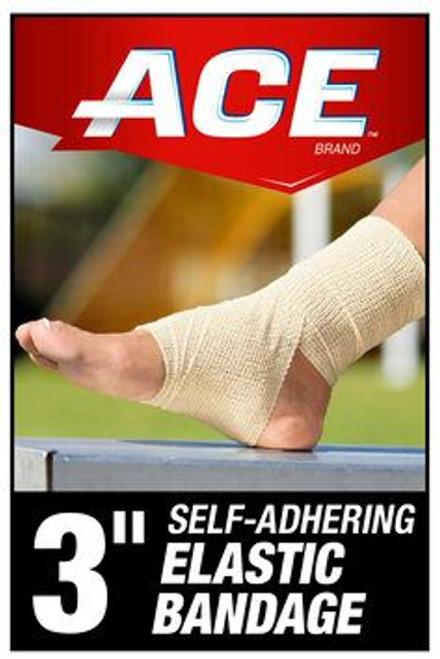 7010332729 ACE Self Adhering Elastic Bandage 207422, 3 in, Bulk