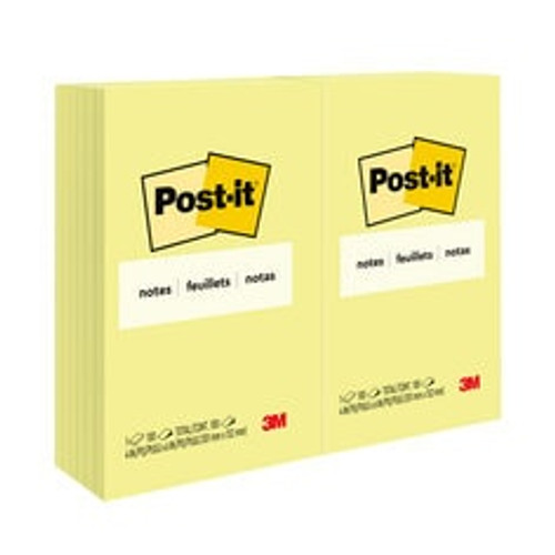 Post-it® Products Notes 659, 4 in x 6 in (101 mm x 152 mm)