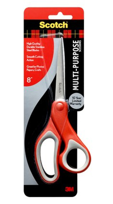 Scotch™ Multi-Purpose Scissors 1428, 8 in (20.3 cm)