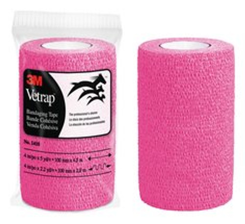 3M™ Vetrap™ Bandaging Tape Bulk Pack, 1410HP Bulk Hot Pink