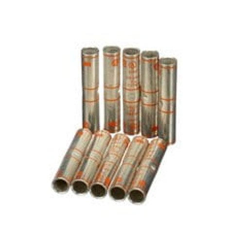 3M™ Scotchlok™ Copper Standard Barrel Connector 10010, up to 35 kV, 300
kcmil, White, 3/Case