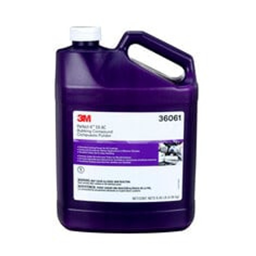 3M™ Perfect-It™ EX AC Rubbing Compound, 36061, 1 gal (8.95 lb), 4 per
case