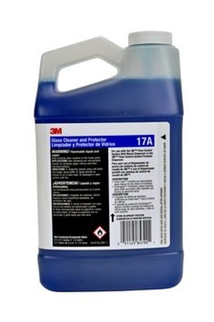 3M™ Glass Cleaner & Protector Concentrate 17A, 0.5 Gallon, 4/Case