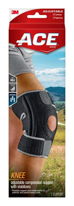 ACE™ Knee Support with Stabilizers 200290, Adjustable