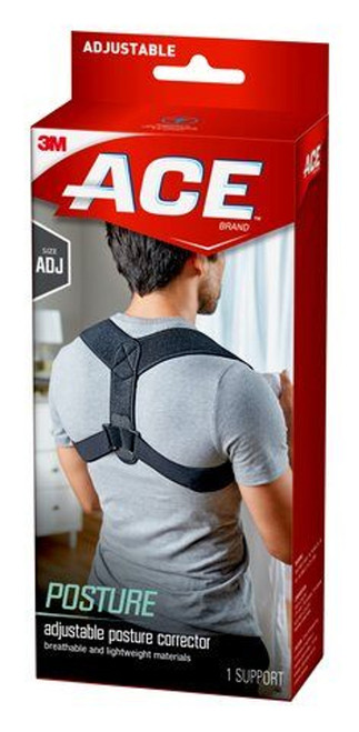 7100216207 ACE Posture Corrector, 208620, One Size - Adjustable