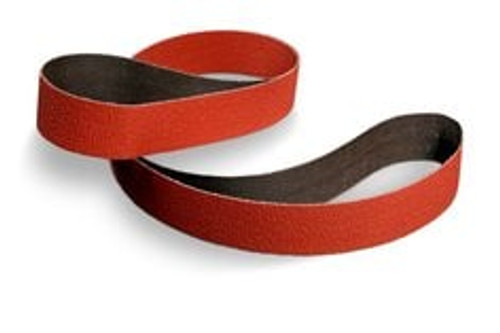 3M™ Cubitron™ II Cloth Belt 984F, 120+ YF-weight, 27-9/16 in x 126 in,
Film-lok, Single-flex, 100 ea/Pallet