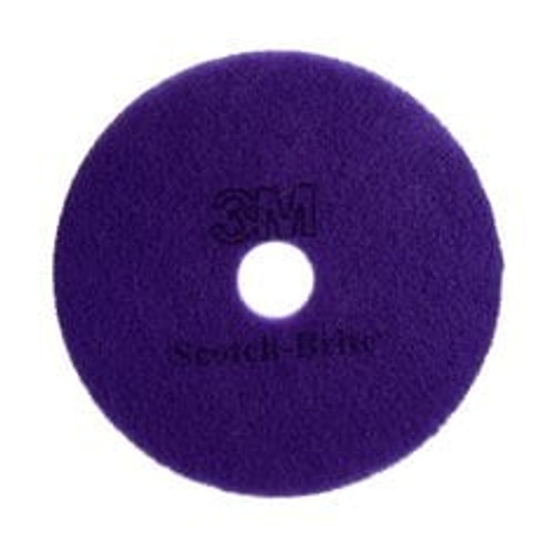 Scotch-Brite™ Purple Diamond Floor Pad Plus, 14 in, 5/Case