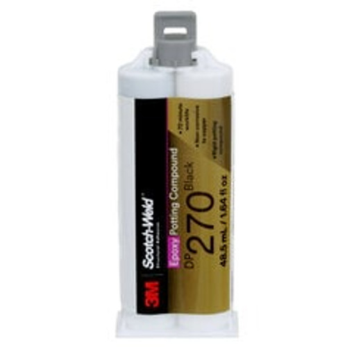 3M™ Scotch-Weld™ Epoxy Potting Compound DP270, Black, 48.5mL Duo-Pak,
12/Case