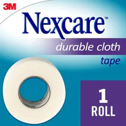 7100272185 Nexcare Durable Cloth First Aid Tape 791-6PK-SIOC, 1 in x 360 in (25.4 mm x 9.14 m)