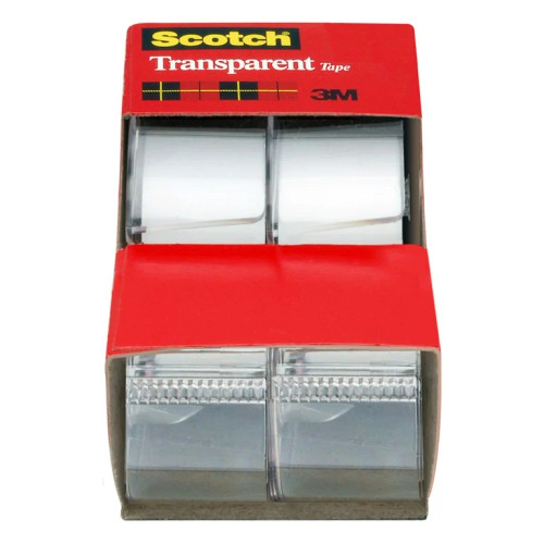 7010370817 Scotch Transparent Tape TD-2157SS, 3/4 in x 250 in