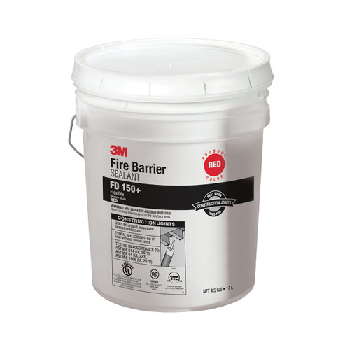 7100210199 3M Fire Barrier Sealant FD 150+, White, 4.5 Gallon (Pail), Drum