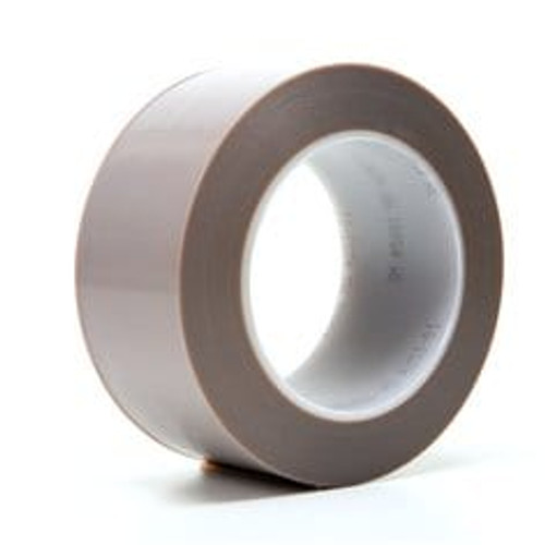 3M™ PTFE Film Tape 5481, Gray, 1 in x 36 yd 6.8 mil, 9 Roll/Case