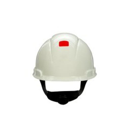 3M™ SecureFit™ Hard Hat H-701SFR-UV, White, 4-Point Pressure Diffusion Ratchet Suspension, with Uvicator, 20 ea/Case