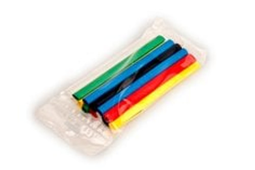 3M™ Heat Shrink Tubing Assortment Pack FP-301-1/8-Assort: 6 in length
pieces, 4 each of 7 colors, 10/case