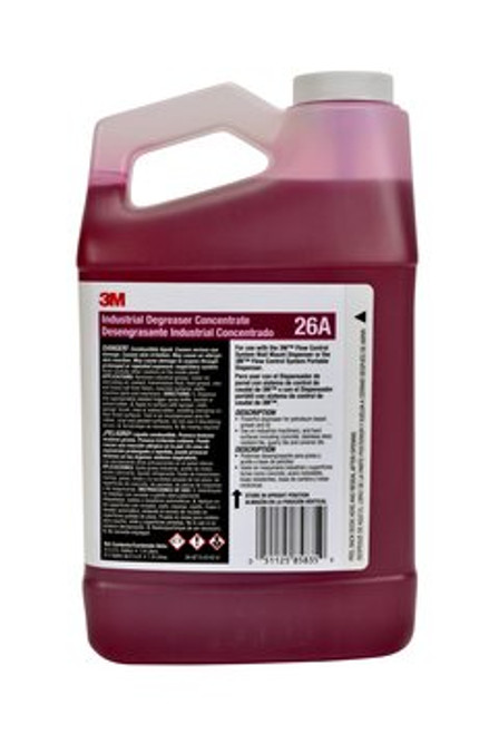 3M™ Industrial Degreaser Concentrate 26A, 0.5 Gallon, 4/Case