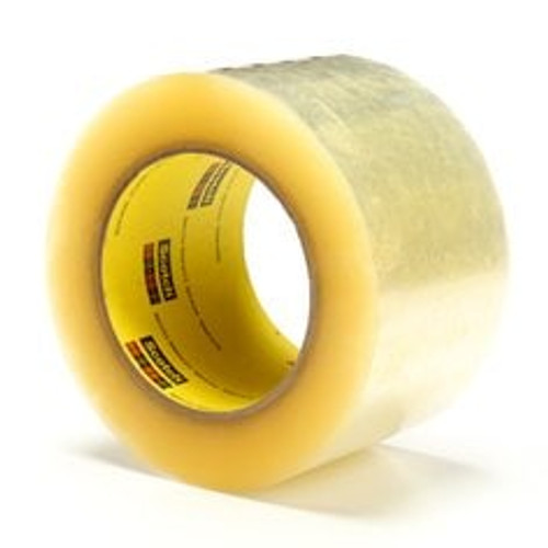 Scotch® Box Sealing Tape 373, Clear, 72 mm x 100 m, 24/Case