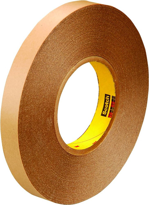 7010511026 3M Removable Repositionable Double Coated Tape 9425, Clear, 48 in x 72yd, 5.8 mil, Roll