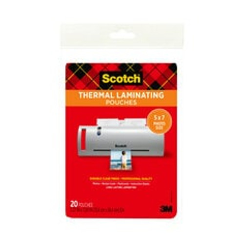 Scotch™ Thermal Pouches TP5903-20 for items up to 5.27 in x 7.24 in