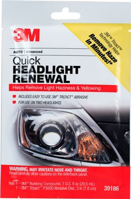 3M™ Headlight Restoration Kit, 39186, 6 per case