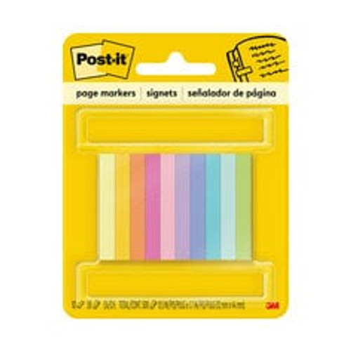 Post-it® Page Marker 670-10AB, 1/2 in x 1 3/4 in (12,7 mm x 44,4 mm)