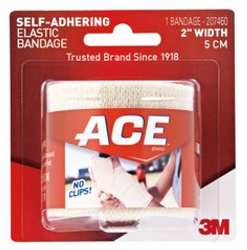 ACE™ Self-Adhering Elastic Bandage 207460, 2 in