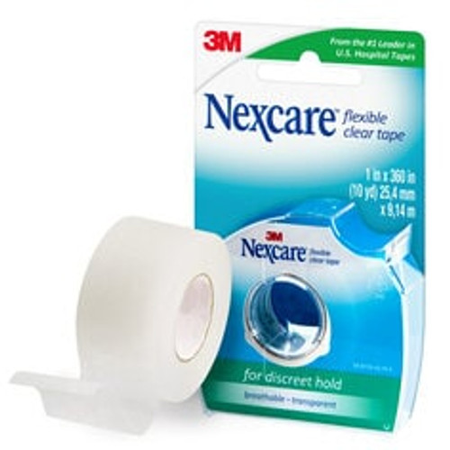 Nexcare™ Flexible Clear First Aid Tape Dispenser 778, 1 in x 10 yd