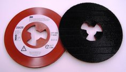 3M™ Hook and Loop Disc Face Plate, 20439, 7 in Extra Hard, 10 ea/Case
