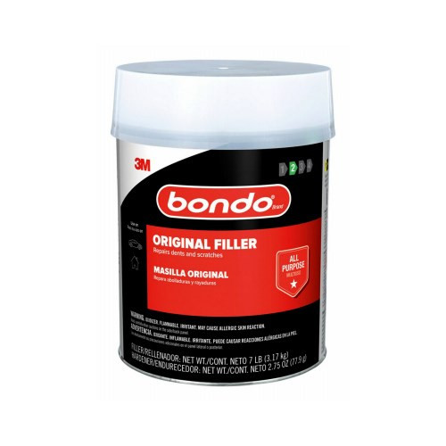 7100307657 Bondo Original Filler OR-GAL-ES, 7lb, 2/case