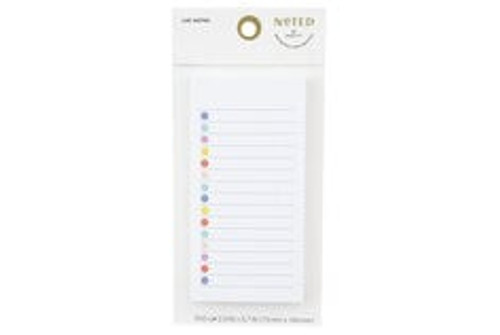 Post-it® List Notes NTD8-36-1, 2.9 in x 5.7 in (73 mm x 144 mm)