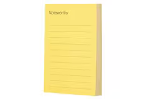 7100306253 Post-it Mini List Notes NTDE-34-1, 3.8 in x 2.9 in (96.5 mm x 73 mm)