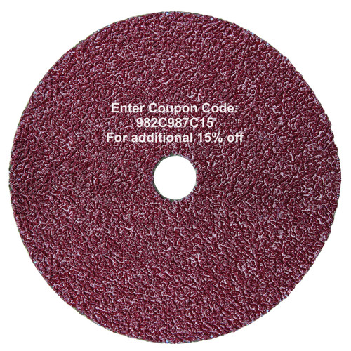 7000119196 3M Cubitron II Fibre Disc 982C, 60+, 4-1/2 in x 7/8 in, Die 450E, 25/Bag, 100 ea/Case