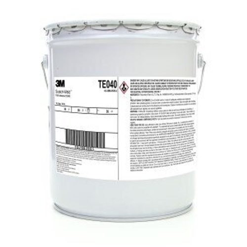 7100172685 3M Scotch-Weld PUR Adhesive TE040, Black, 5 Gallon (36 lb), Drum