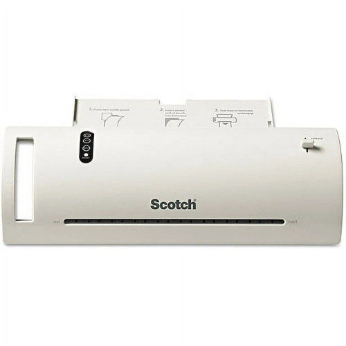 7100224390 Scotch Thermal Laminator TL902, 1 thermal laminator, 2 starter pouches 8.9 in x 11.4 in