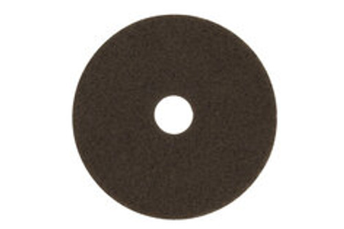 3M™ Brown Stripper Pad 7100, 21 in, 5/Case