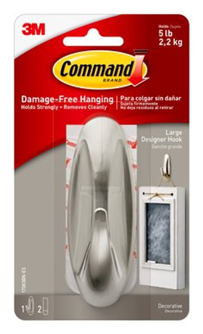 Command™ Designer Large Hook 17083BN-ES