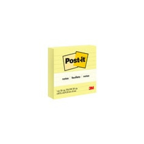 Post-it® Notes 675-YL, 4 in x 4 in (101 mm x 101 mm)