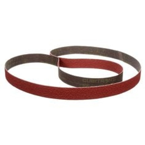 3M™ Cubitron™ II Cloth Belt 984F, 80+ YF-weight, 1/2 in x 72 in, Film-lok, Single-flex