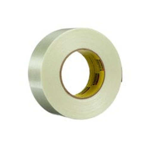 Scotch® High Strength Filament Tape 890RCT, Clear, 48 mm x 55 m, 8 mil,
24 Roll/Case