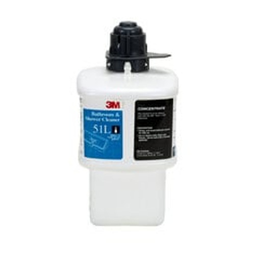 3M™ Bathroom & Shower Cleaner Concentrate 51L, Gray Cap, 2 Liter, 6/Case