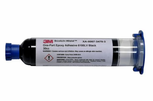 7100270955 3M Scotch-Weld One-Part Epoxy Adhesive 6102, Black, 30 mL, 20 Each/Case