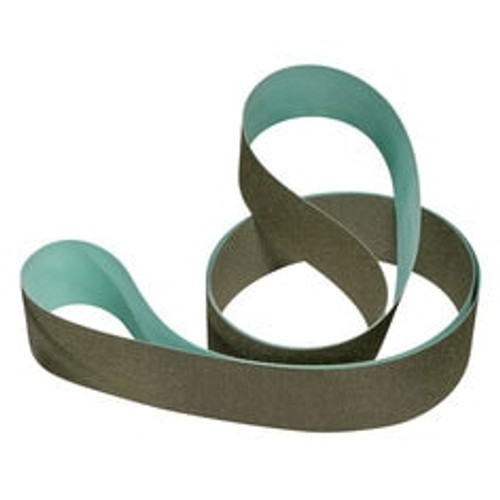 3M™ Flexible Diamond Belt 6457J, M250, Type VF, Pattern B2, Green, 1/2
in x 18 in